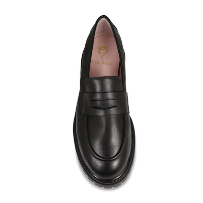 Shoes Fame: Black Leather Sole Bliss USA