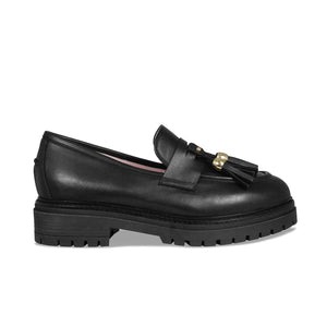 Shoes Fame: Black Leather Sole Bliss USA