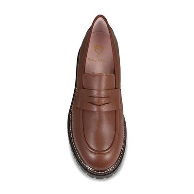 Shoes Fame: Tan Leather Sole Bliss USA