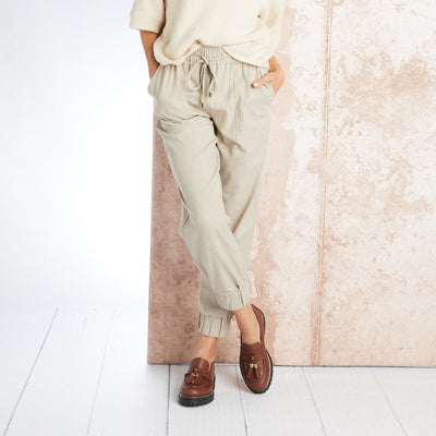 Shoes Fame: Tan Leather Sole Bliss USA