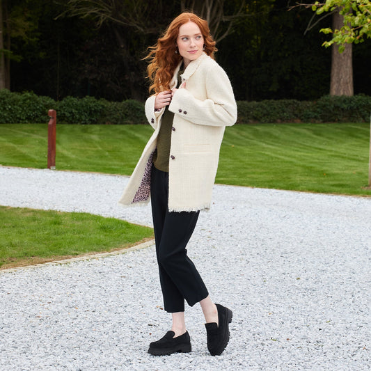 Fawn: Black Suede Shoes Sole Bliss