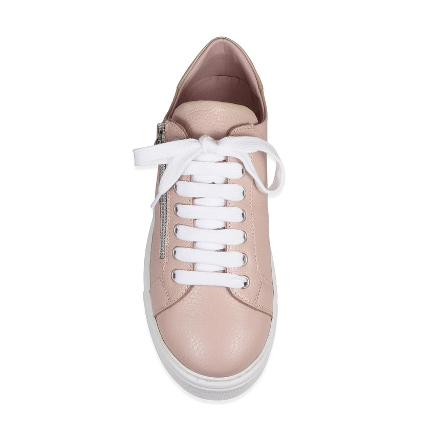 Feather: Blush Leather Shoes Sole Bliss