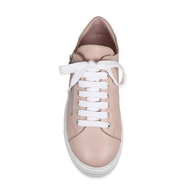 Shoes Feather: Blush Leather Sole Bliss USA