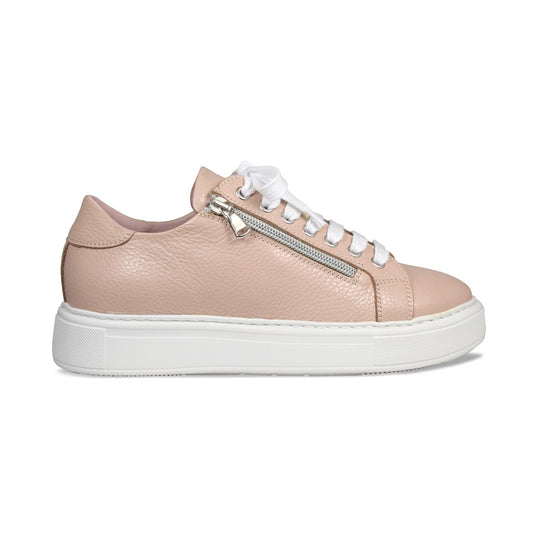 Feather: Blush Leather Shoes Sole Bliss