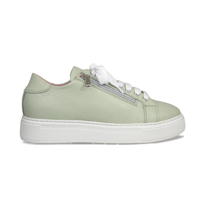 Shoes Feather: Mint Green Leather Sole Bliss USA