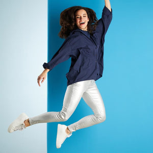 Shoes Feather: White Leather Sole Bliss USA