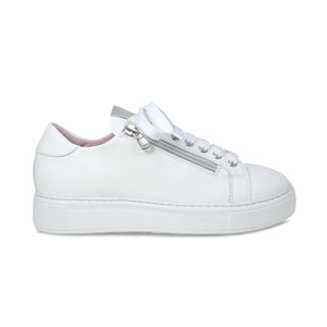 Shoes Feather: White Leather Sole Bliss USA