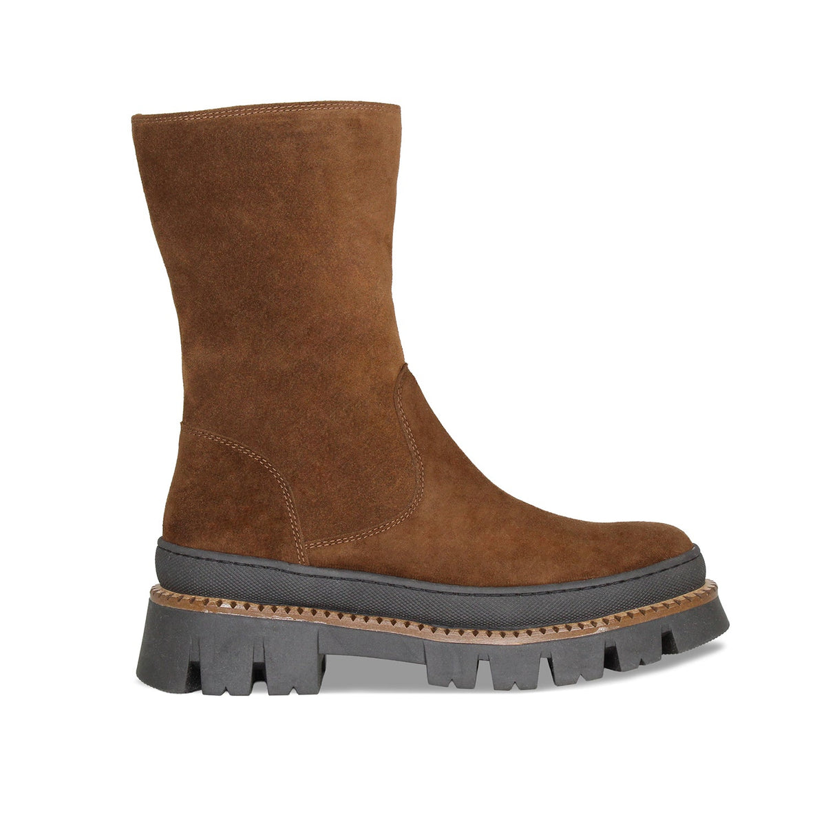 Fen: Tan Suede Boots Sole Bliss