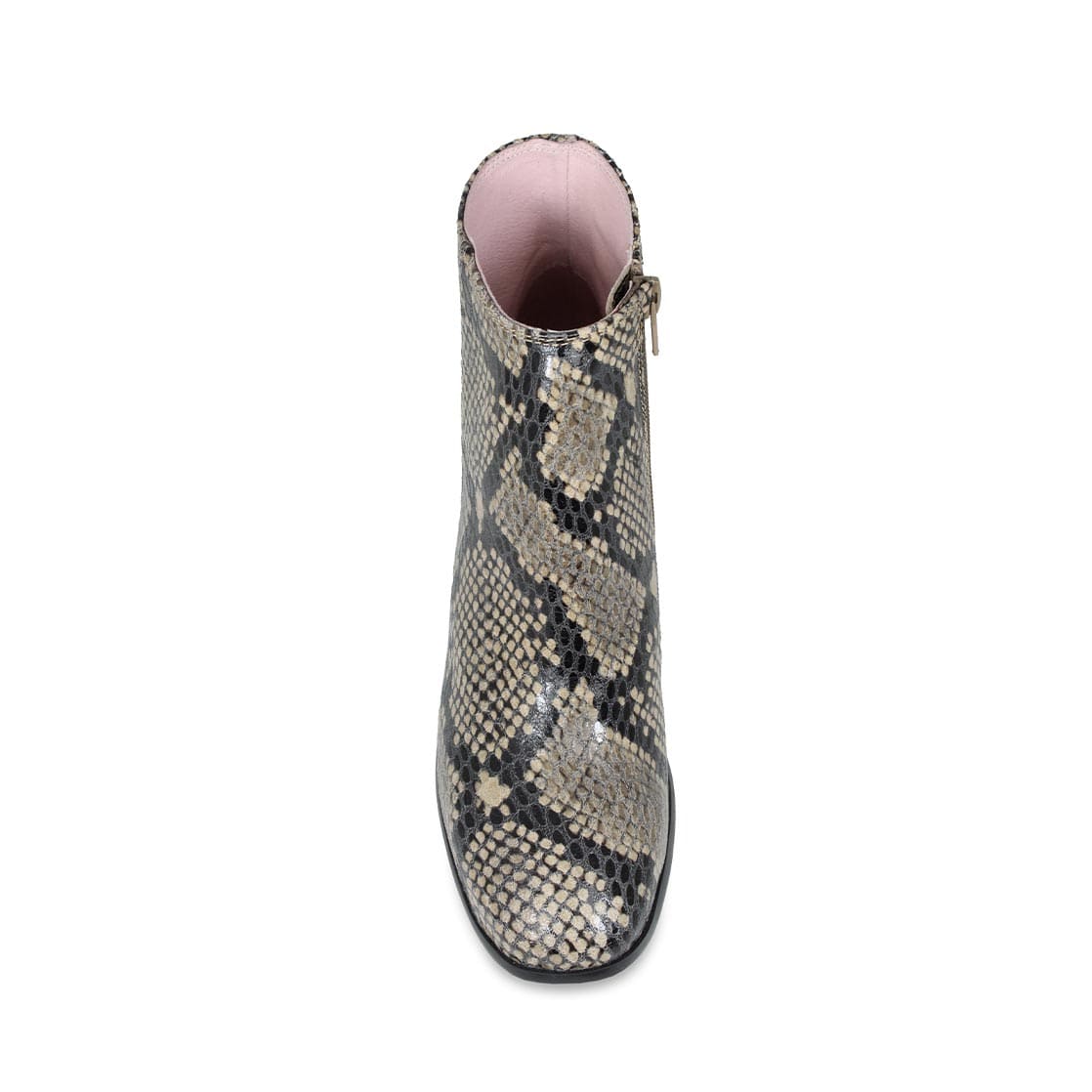 Frankie: Natural Snake Print Leather