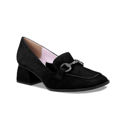 Giselle: Black Suede Elegant Loafers for Bunions | Sole Bliss Sole Bliss USA Giselle: Black Suede Elegant Loafers for Bunions | Sole Bliss Sole Bliss USA