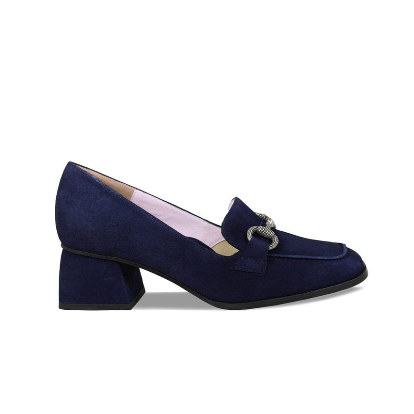 navy dress shoes for woman Sole Bliss Women's Heels - Loafers - Giselle: Suede US 5 ZARA NWT WOMAN RUFFLED and padded heel EOFY-60(B) Size:5 Toddler