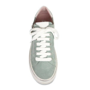 Shoes Glee: Sage Green Suede Sole Bliss USA