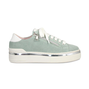 Shoes Glee: Sage Green Suede Sole Bliss USA
