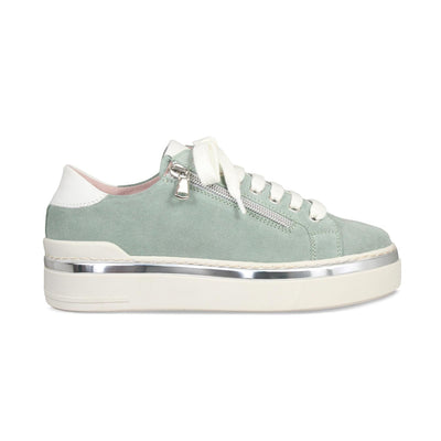 Shoes Glee: Sage Green Suede Sole Bliss USA