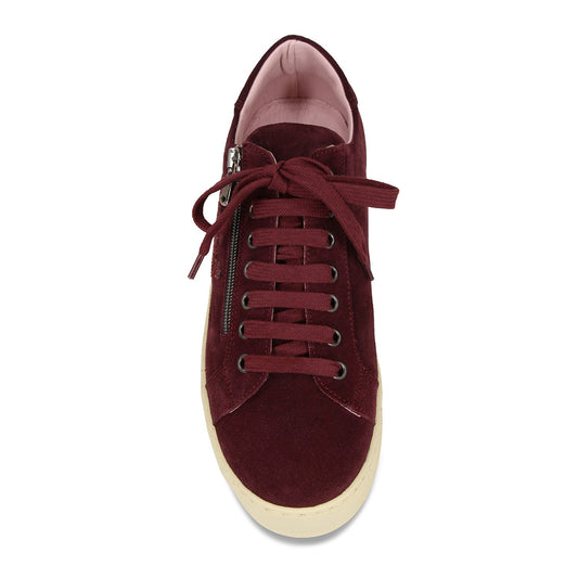Hampton Star: Bordeau Suede & Glitter Shoes Sole Bliss
