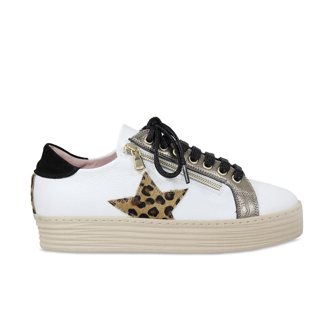 Pigment Styrke Grænseværdi Hampton Star: White & Leopard - Comfy Bunion Sneakers | Sole Bliss – Sole  Bliss USA