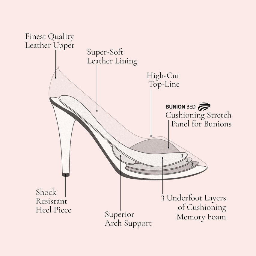 Riviera: Nude Patent Leather Shoes Sole Bliss