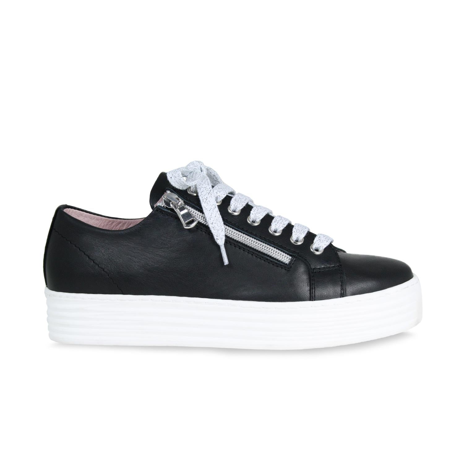 Shoes Hero: Black Leather Sole Bliss USA