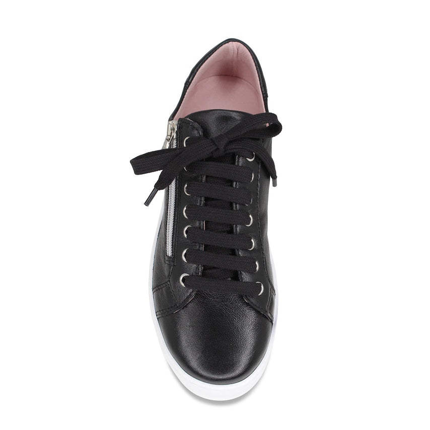Hero: Black Leather Shoes Sole Bliss