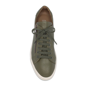 Shoes MEN'S Stride: Olive Leather Sole Bliss USA