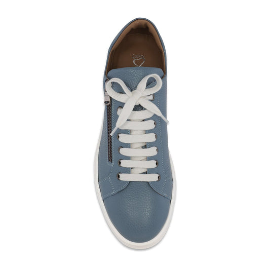 Stride: Denim Leather | Men's Trainers for Plantar Fasciitis Shoes Sole Bliss