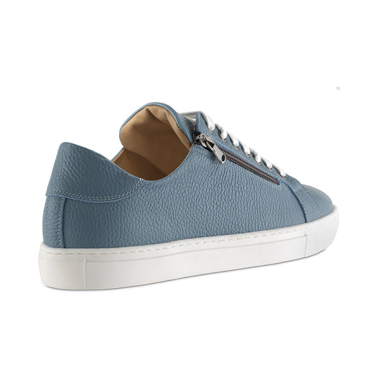 Stride: Denim Leather | Men's Trainers for Plantar Fasciitis Shoes Sole Bliss