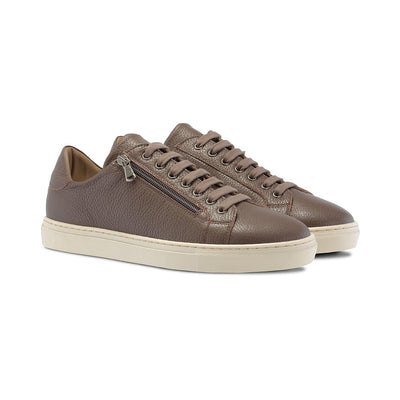 Shoes MEN'S Stride: Taupe Leather Sole Bliss USA