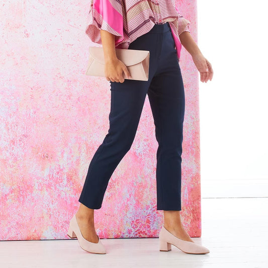 Ingrid: Blush Suede Shoes Sole Bliss