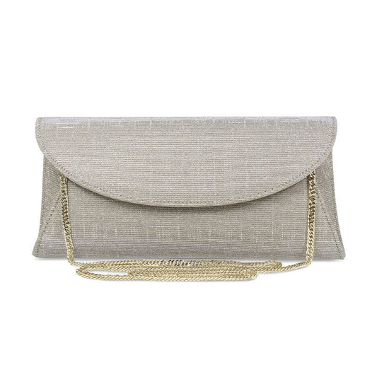 Jenna: Taupe Glitter Bags Sole Bliss