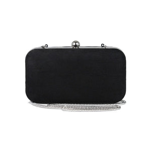 Bags Jewel: Black Suede & Silver Sole Bliss USA