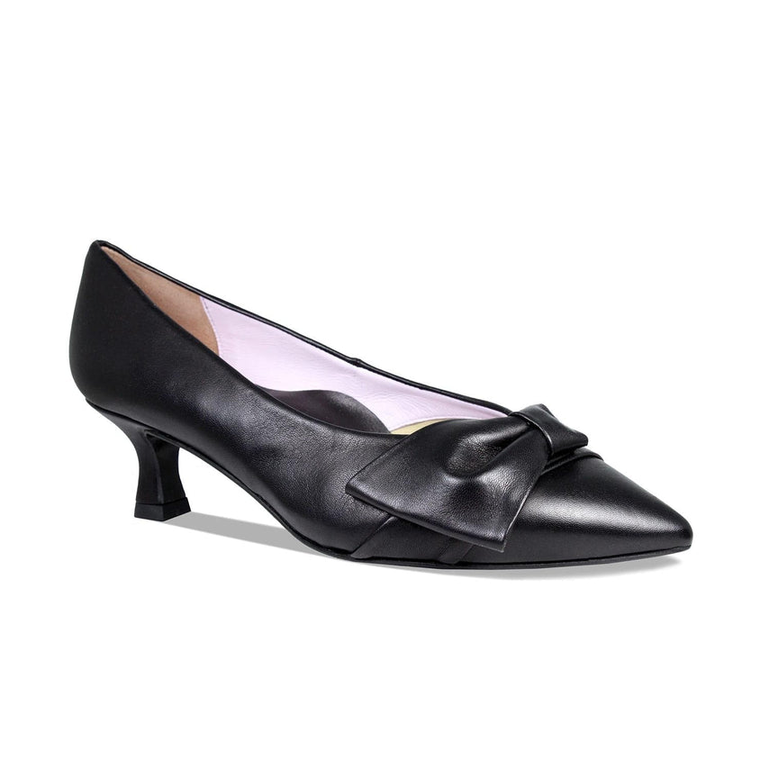 Keira: Black Leather Shoes Sole Bliss