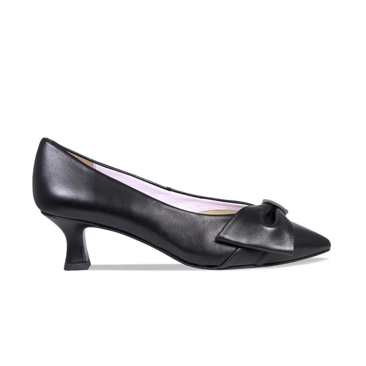 Keira: Black Leather Shoes Sole Bliss