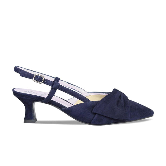 Kennedy: Navy Suede Shoes Sole Bliss