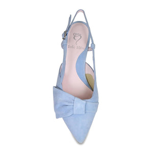 Shoes Kennedy: Pastel Blue Suede Sole Bliss USA
