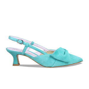 Shoes Kennedy: Turquoise Suede Sole Bliss USA