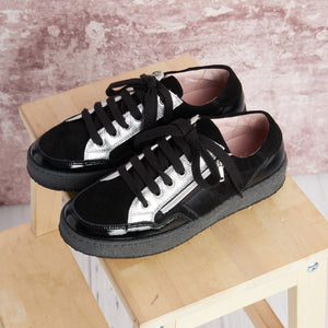 Shoes Kit: Black Suede & Patent Sole Bliss USA