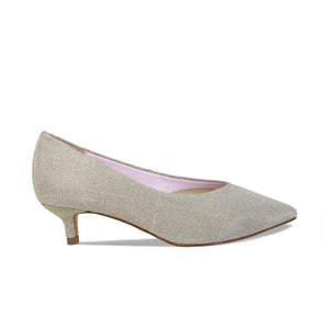 Shoes Kitty: Metallic Taupe Sole Bliss USA