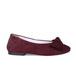 Shoes Lola: Plum Suede Sole Bliss USA