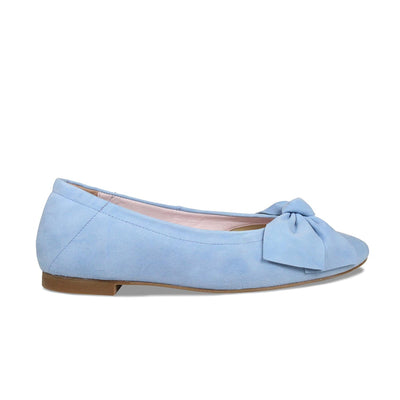 Shoes Lola: Pastel Blue Suede Sole Bliss USA