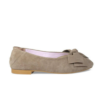 Lola: Taupe Suede