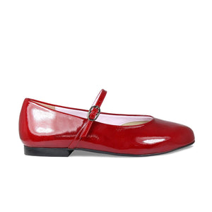Shoes London: Deep Red Patent Sole Bliss USA