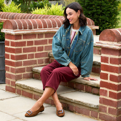 Lori: Tan Suede & Leopard