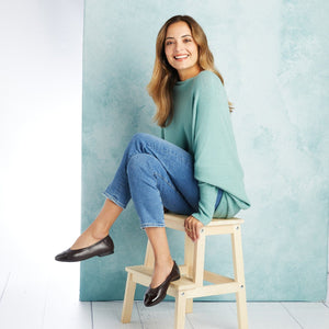 Shoes Luna: Chocolate Brown Leather & Patent Sole Bliss USA