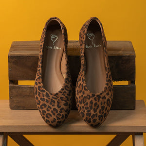 Shoes Luna: Luxe Leopard Suede Sole Bliss USA