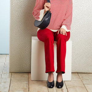 Shoes Luna: Navy Leather & Patent Sole Bliss USA