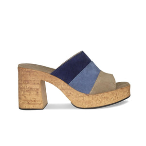Shoes Marina: Denim Suede Multi Sole Bliss USA