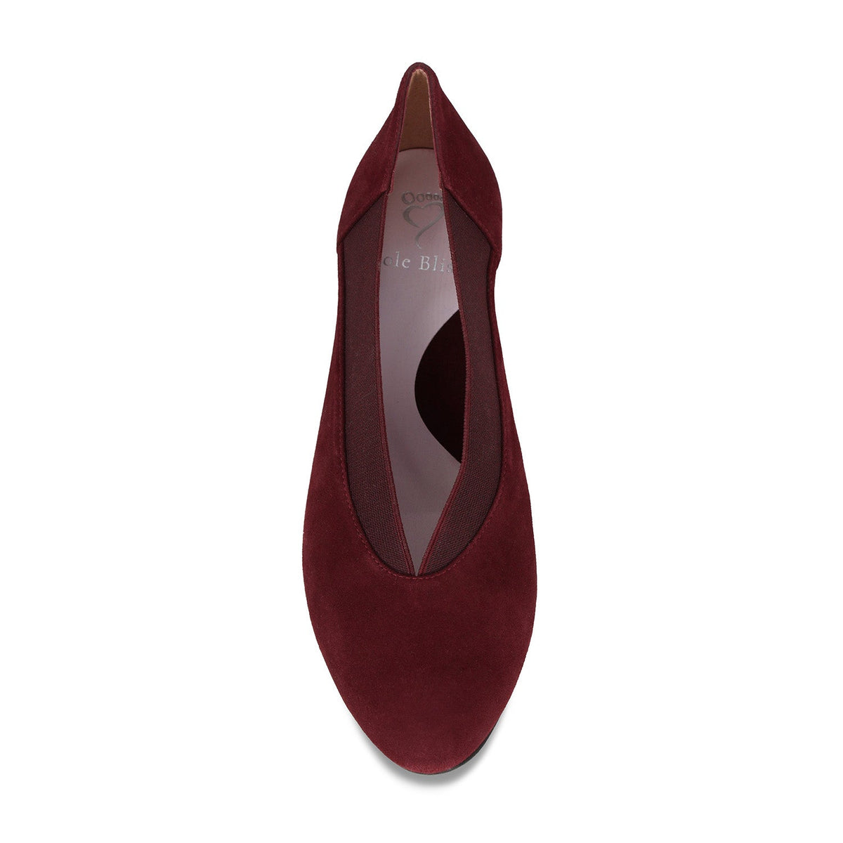 Mercy: Plum Suede Shoes Sole Bliss