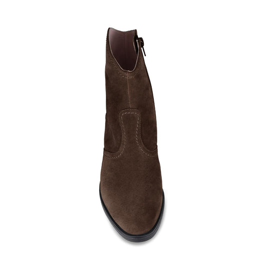 Montana: Chocolate Suede Boots Sole Bliss