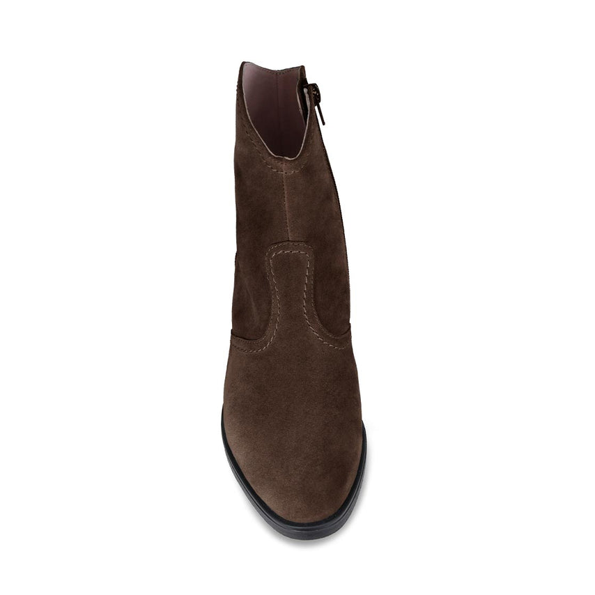 Montana: Chocolate Suede Boots Sole Bliss