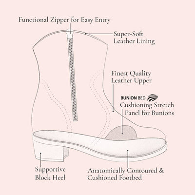 Boots Fern: Black Suede Sole Bliss USA